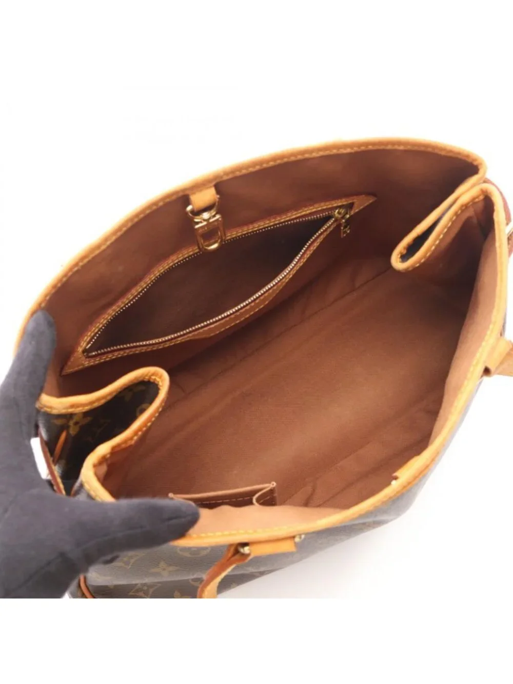 Louis Vuitton Shoulder Bag Batignolles Oriental Canvas Leather